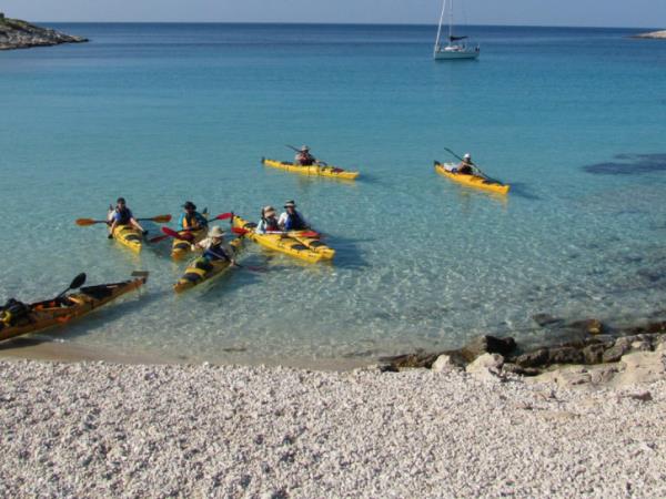 Kornati sea kayaking tour in Croatia