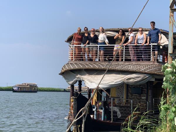 Yoga in India and volunteering vacation