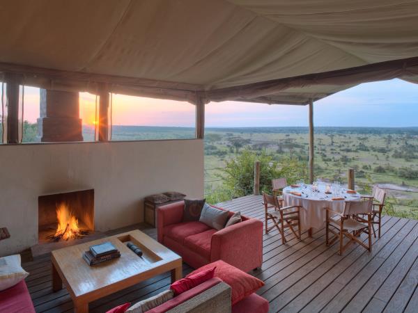 Family luxury camping safari in Kenya