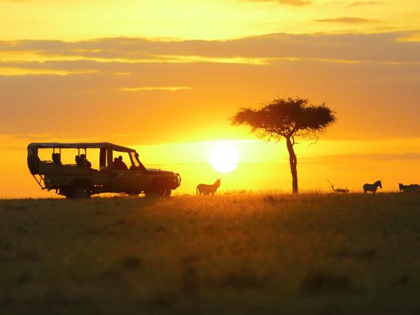 Family luxury camping safari in Kenya