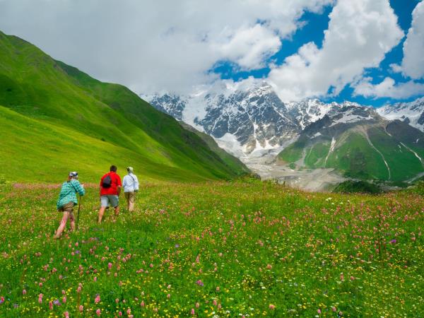 Svaneti Mountains walkingvacation in Georgia holiday