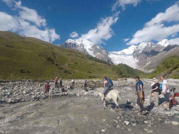 Svaneti Mountains walkingvacation in Georgia holiday