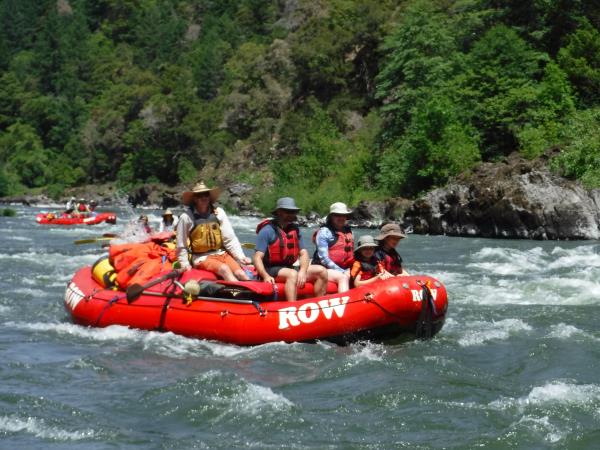 Rogue River rafting holiday in the USA
