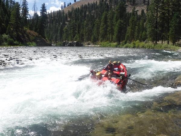 Salmon River rafting holiday in Idaho, USA