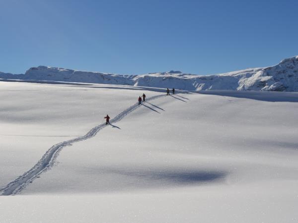 St Zyprian winter hiking vacation in the Dolomites