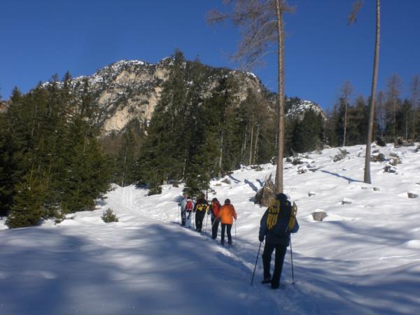 St Zyprian winter hiking vacation in the Dolomites