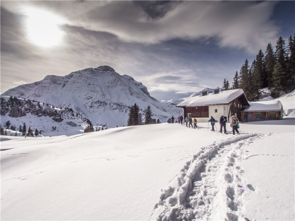Snowshoeing in the Austrian Alps vacation