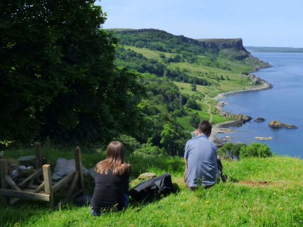 Giant's Causeway hiking vacation in Northern Ireland