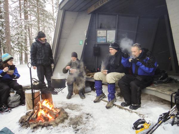 Finland husky safari vacation