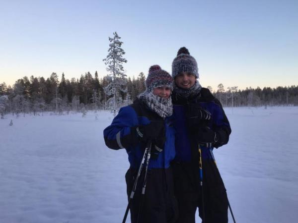 Finland husky safari vacation