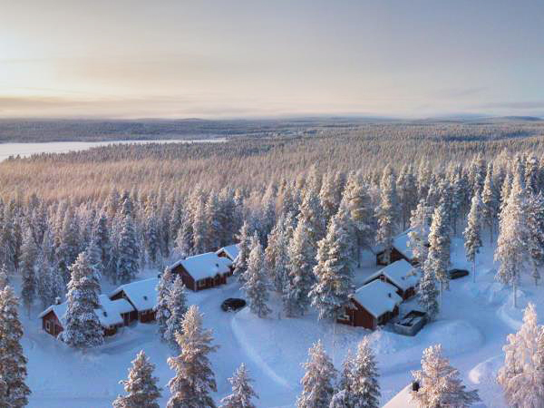 Winter vacation in Finnish Lapland