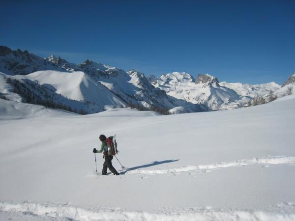 Saint Véran snowshoeing holiday in the French Alps