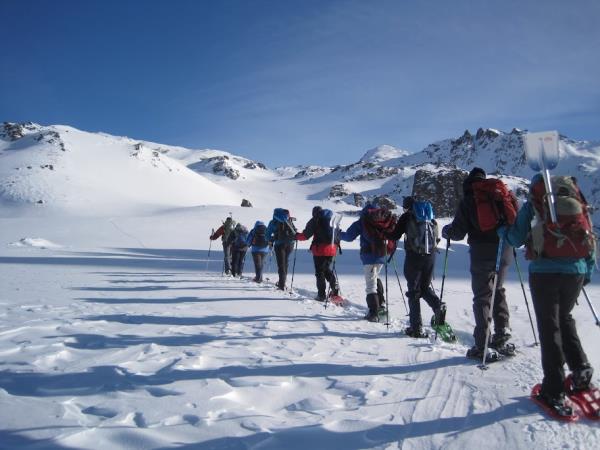 Saint Véran snowshoeing holiday in the French Alps