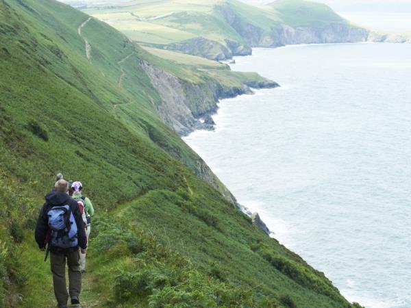 West Wales coast walking tour