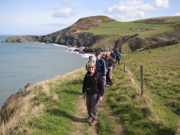 West Wales coast walking tour