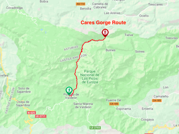 Picos de Europa National Park & Northern Way walking vacation