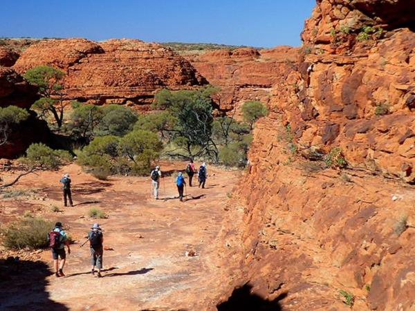 Larapinta Trail walking vacation in Australia