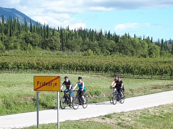 Self guided biking tour in Croatia