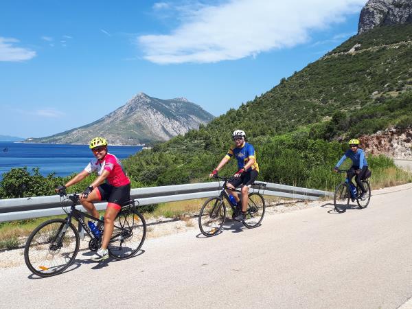 Self guided biking tour in Croatia