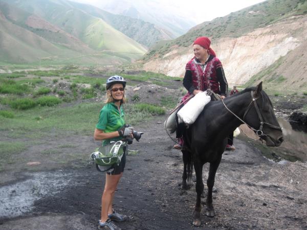 Kyrgyzstan biking vacation