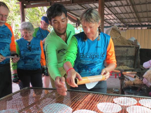 Cambodia biking tour