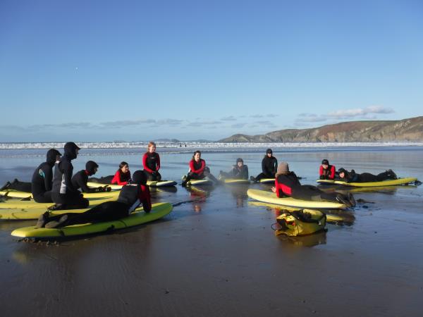 Pembrokeshire activity weekend in Wales