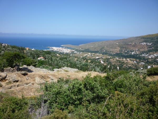 Greece guided walking vacations, Tinos and Andros