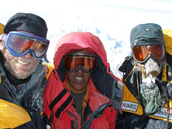 Climb to the top of Mt Everest via the North Face