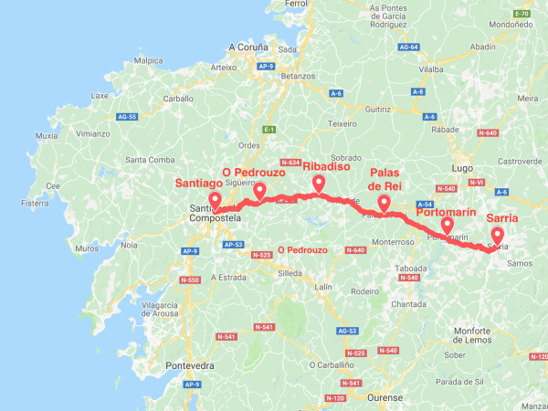 Camino De Santiago family hiking vacation