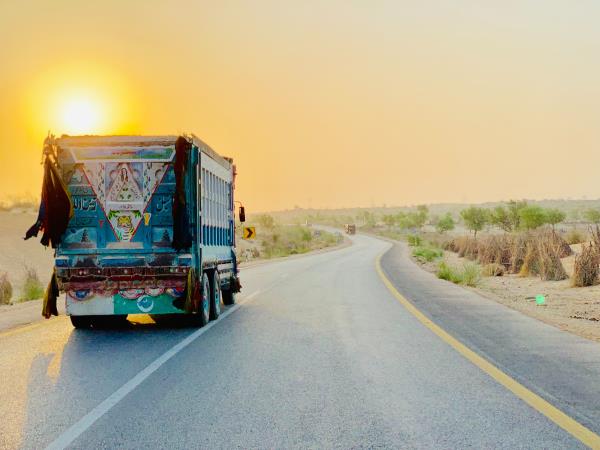 Painting vacation in Pakistan