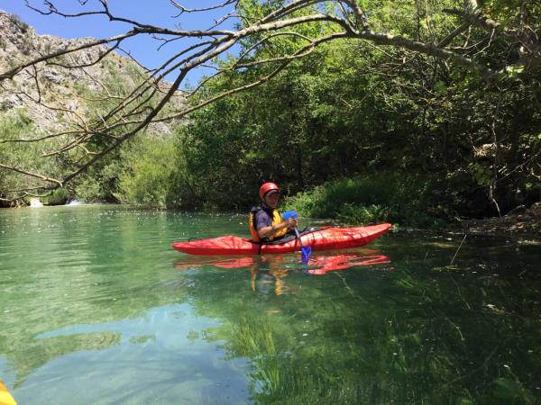 Croatia river kayaking vacation
