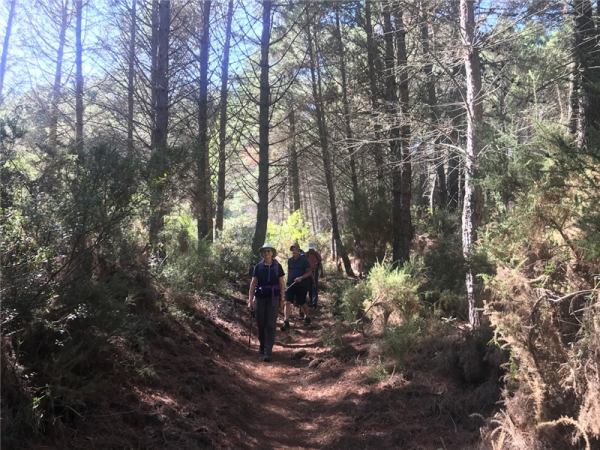 Sierra de las Nieves walking vacation in Spain