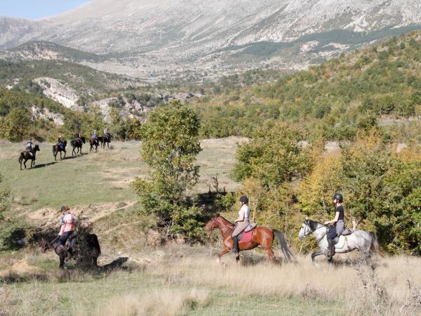 Albania horse riding vacation