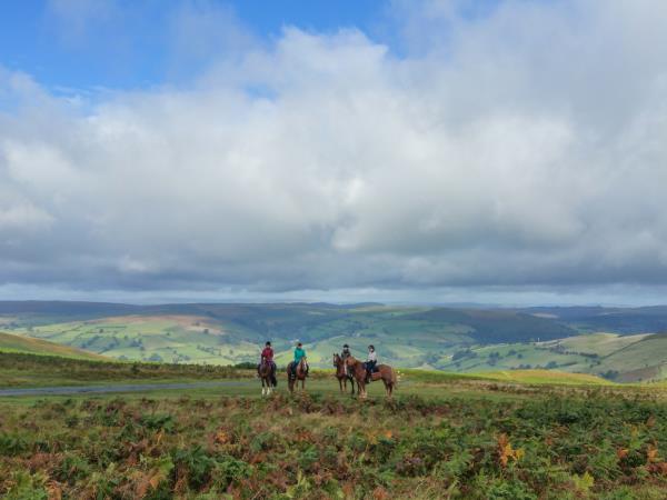 Wye Valley horseriding vacation in Wales