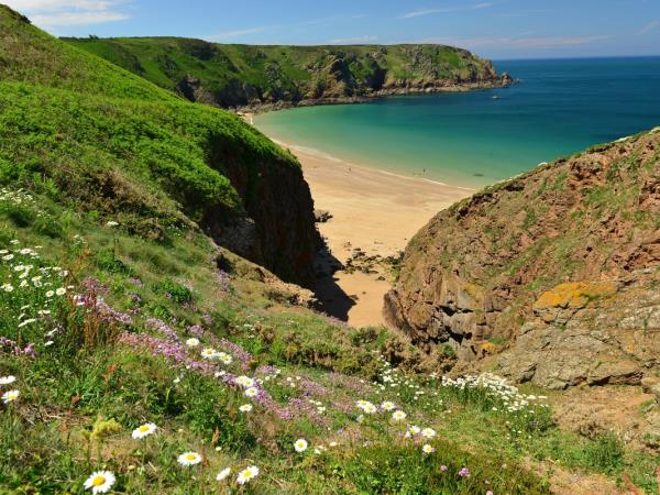 Jersey walking vacation, England