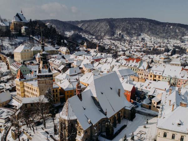 Winter adventure in Romania vacation