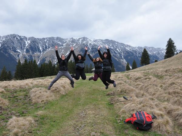 Carpathian mountains vacation in Romania