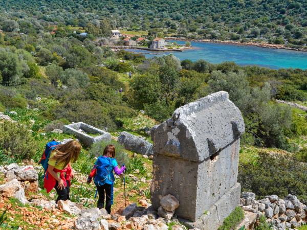 Walking the Turquoise coast vacation in Turkey
