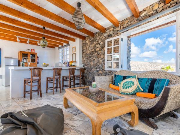 Luxury yurt pod accommodation in Lanzarote, with eco car