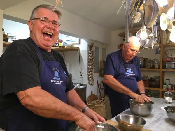 Greece cooking vacation