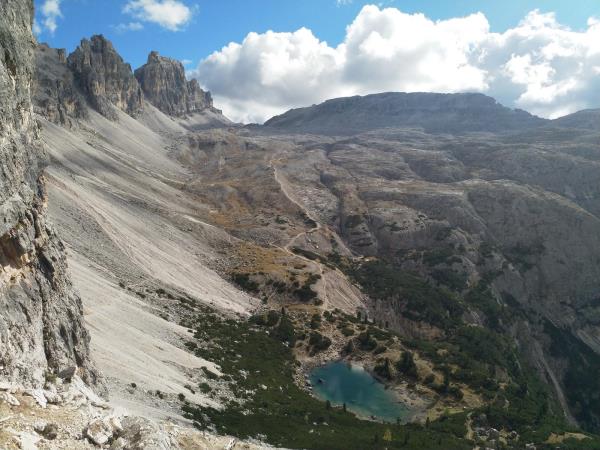 Dolomites centre based walking vacation in Italy