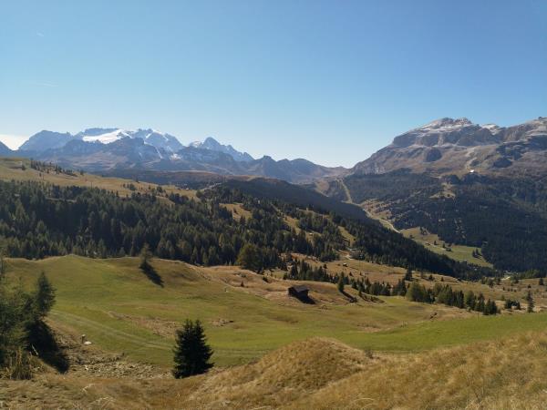 Dolomites centre based walking vacation in Italy