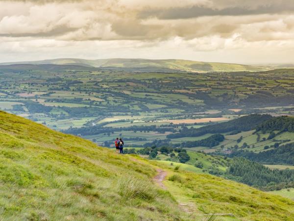 Offa's Dyke path walking vacation