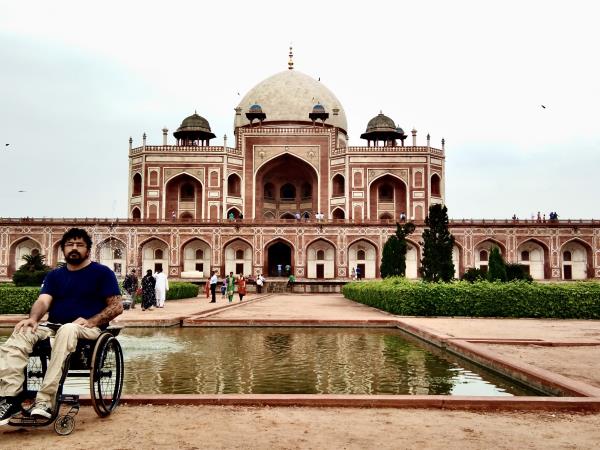Accessible tour of Delhi, India