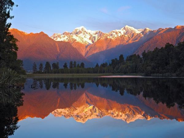New Zealand South Island self drive tour, Lakes & Alps