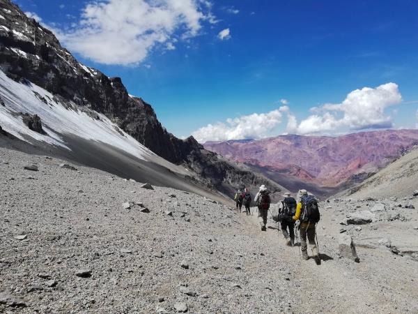Aconcagua trekking expedition in Argentina