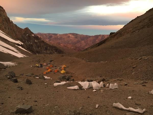 Aconcagua trekking expedition in Argentina