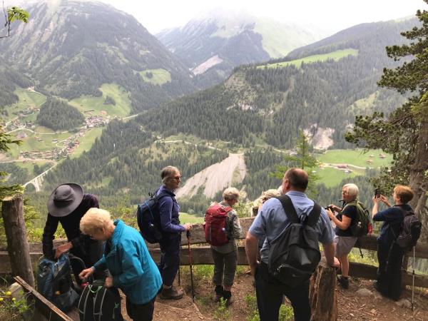 Alpine walking vacation in Switzerland