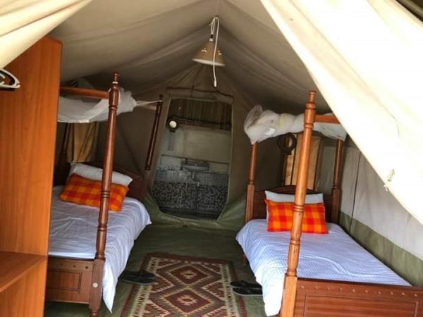 Maasai Mara safari camp in Kenya
