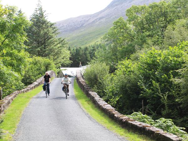 Scotland by boat and bike vacation